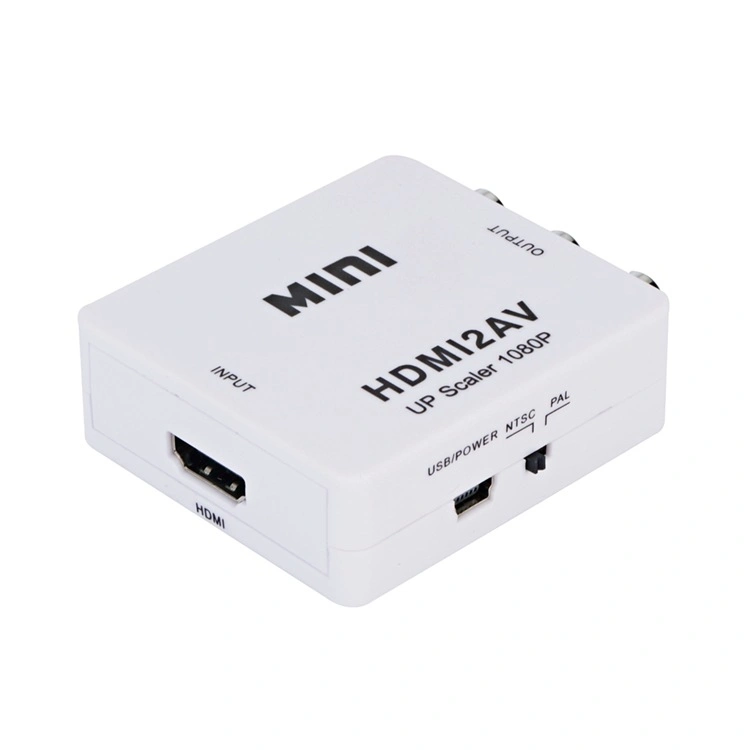 OEM ODM Mini 3 HDMI to RCA AV Convert Adapt 4K 1080P Micro Video &amp; Audio HD TV HDMI Arc Audio Converter