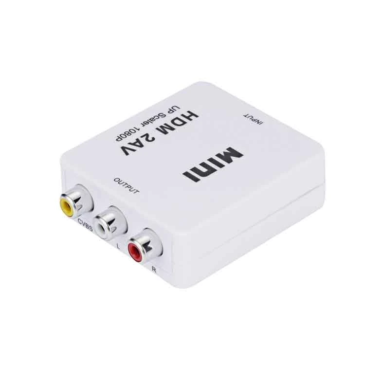 OEM ODM Mini 3 HDMI to RCA AV Convert Adapt 4K 1080P Micro Video &amp; Audio HD TV HDMI Arc Audio Converter