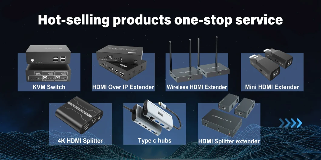 Hot Sale HDMI Extender Over Ethernet 1080P@60Hz 150m HDMI Extender Over CAT6