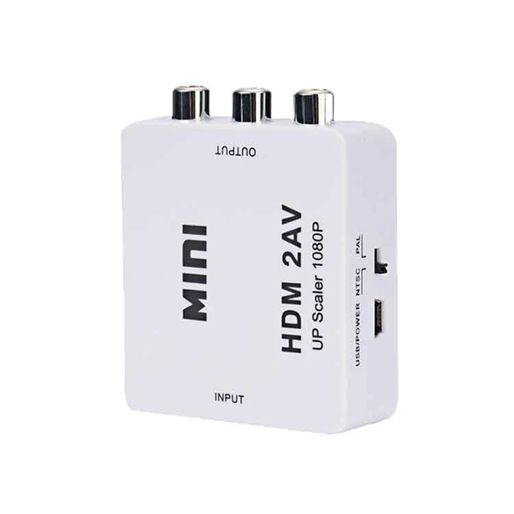 OEM ODM Mini 3 HDMI to RCA AV Convert Adapt 4K 1080P Micro Video &amp; Audio HD TV HDMI Arc Audio Converter